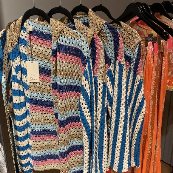 Elan lurex multicolor cardigan - Picture 13 of 16